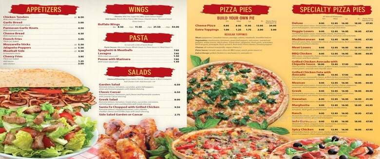 Pizza Pie Eatery - Woodland Hills, CA menu_pic