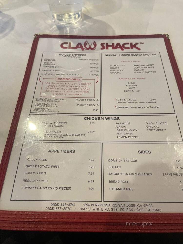 Claw Shack - San Jose, CA