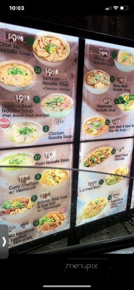 BMCPho Banh mi che Cali - Pico Rivera, CA menu_pic