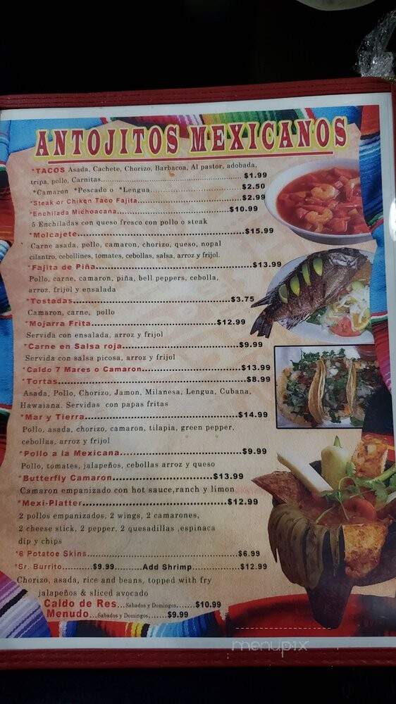 Mexi-Wing 9 - Chattanooga, TN menu_pic
