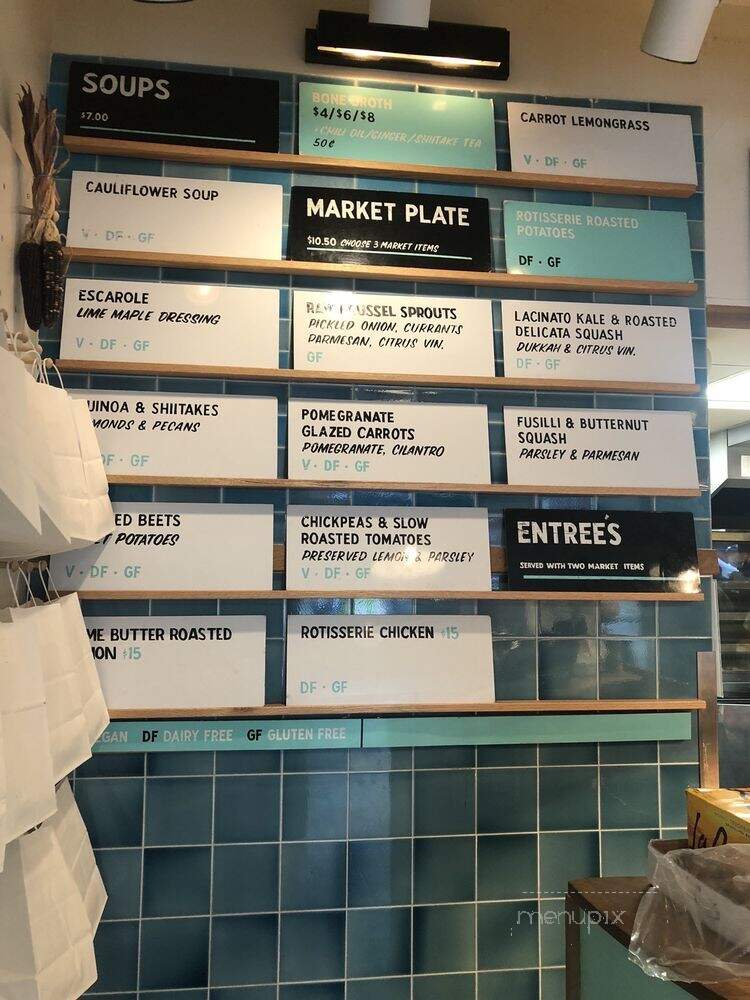 Smile to Go - New York, NY menu_pic