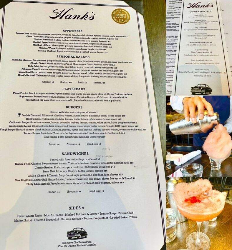 Hank's - Los Angeles, CA menu_pic