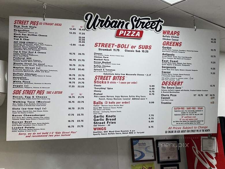 Urban Street Pizza - Brookfield, CT