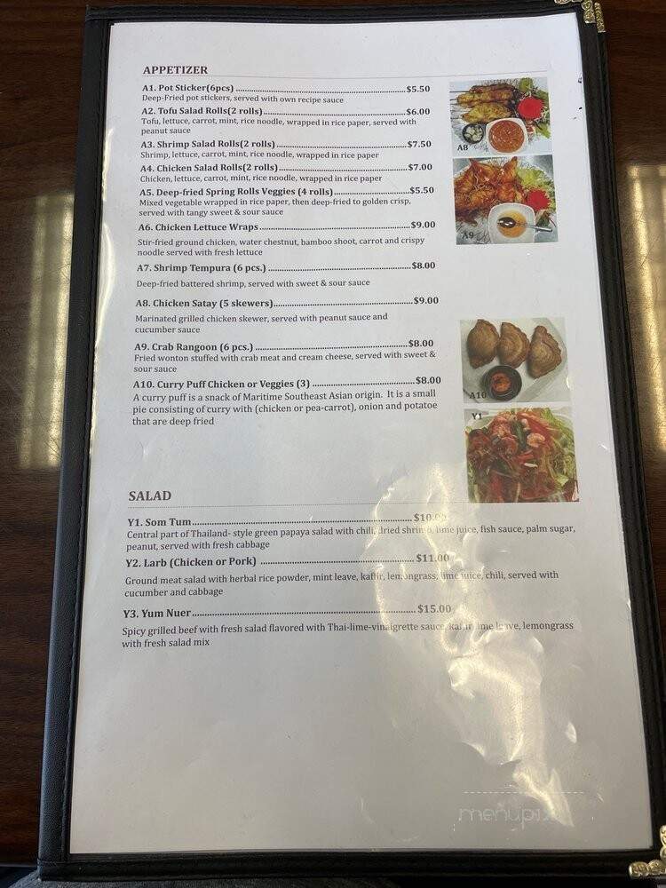 Hong Thai Express and Thai Cuisine - Salem, OR menu_pic
