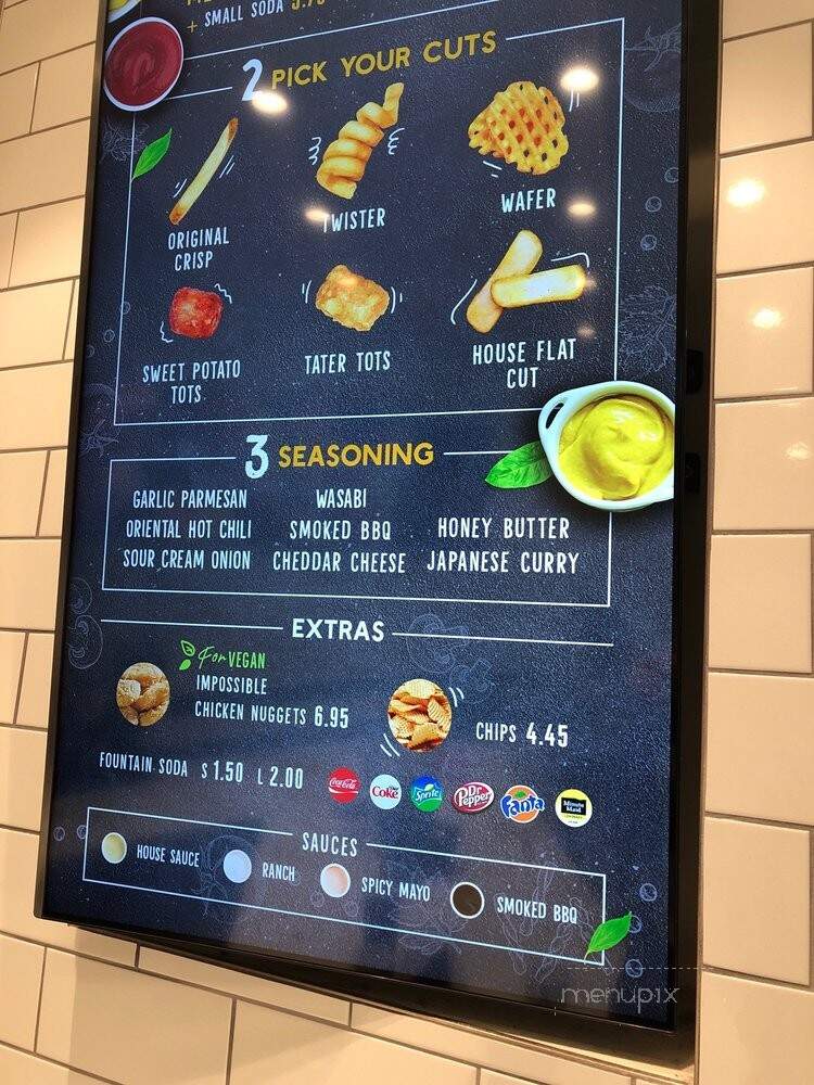Salt & Fries - Glendale, CA menu_pic
