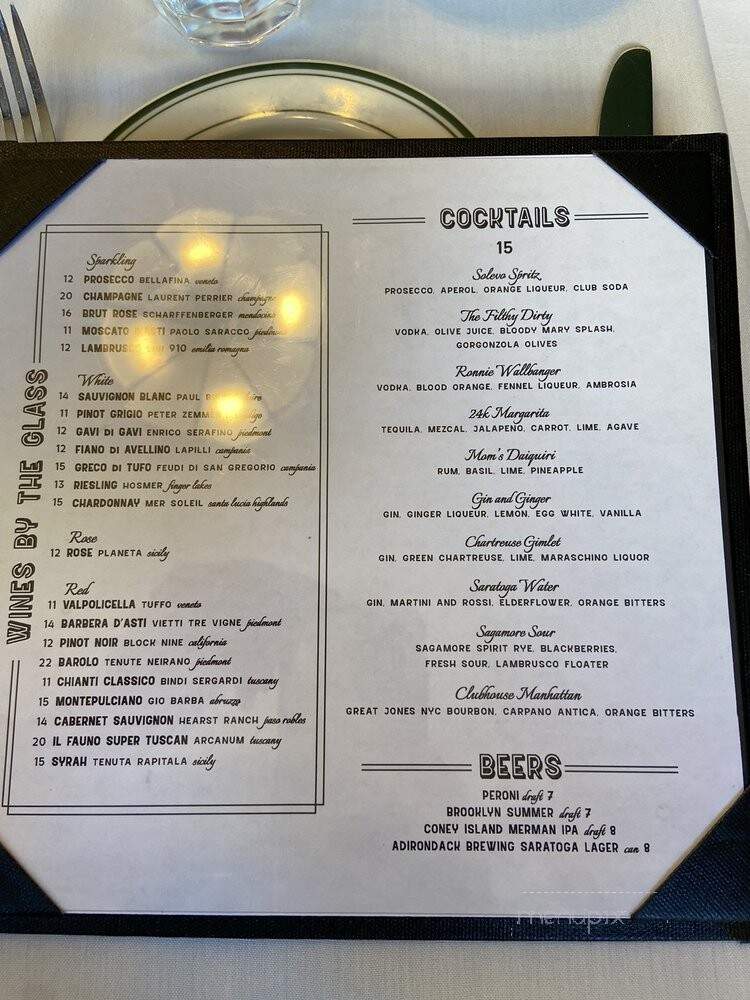 Solevo Kitchen & Social - Saratoga Springs, NY menu_pic