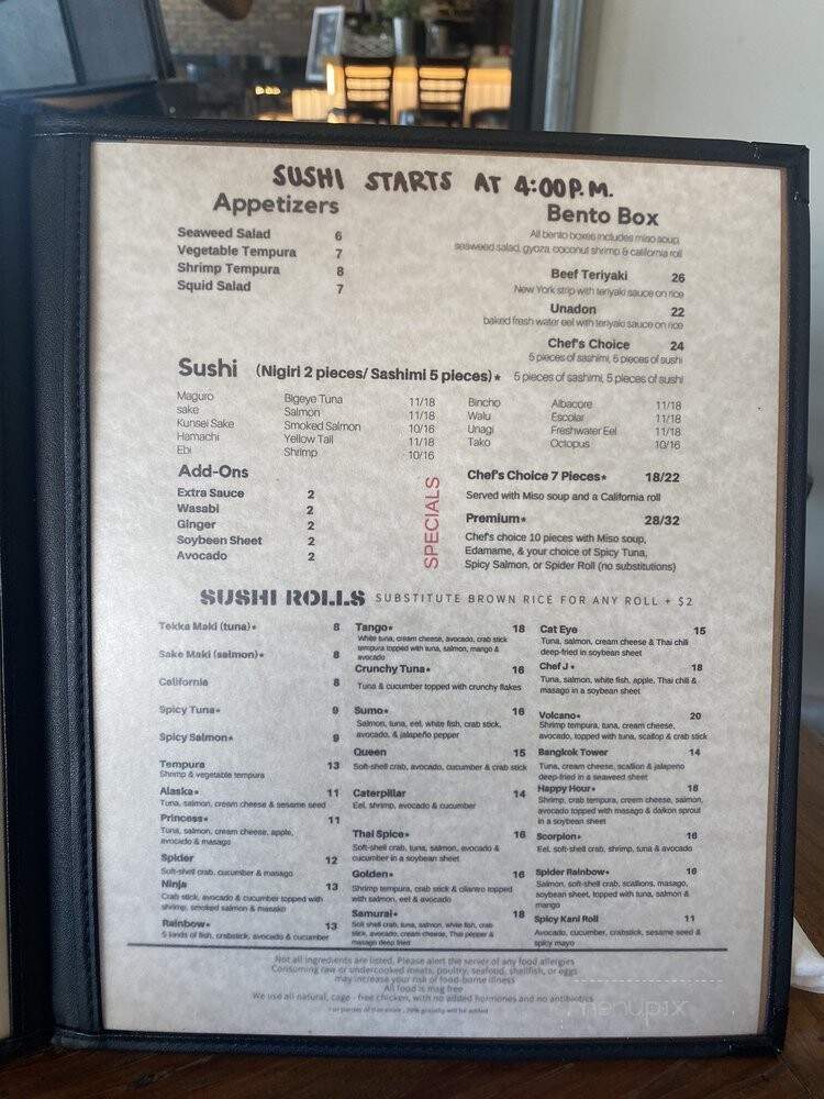 Greenmango by thaispice - Austin, TX menu_pic