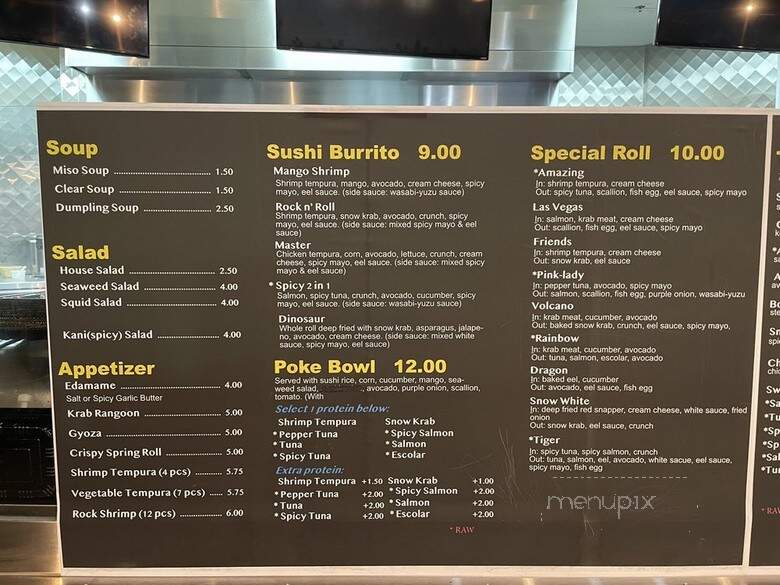 Kumo Asian Kitchen - Altamonte Springs, FL menu_pic