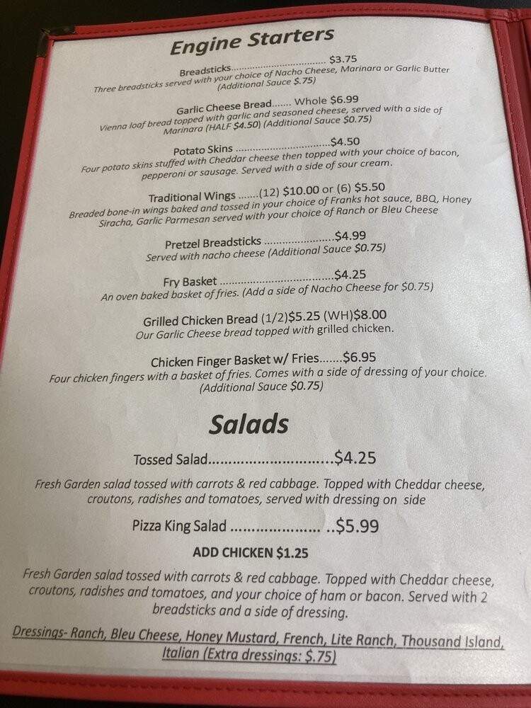 Lou's Pizza King - Corydon, IN menu_pic