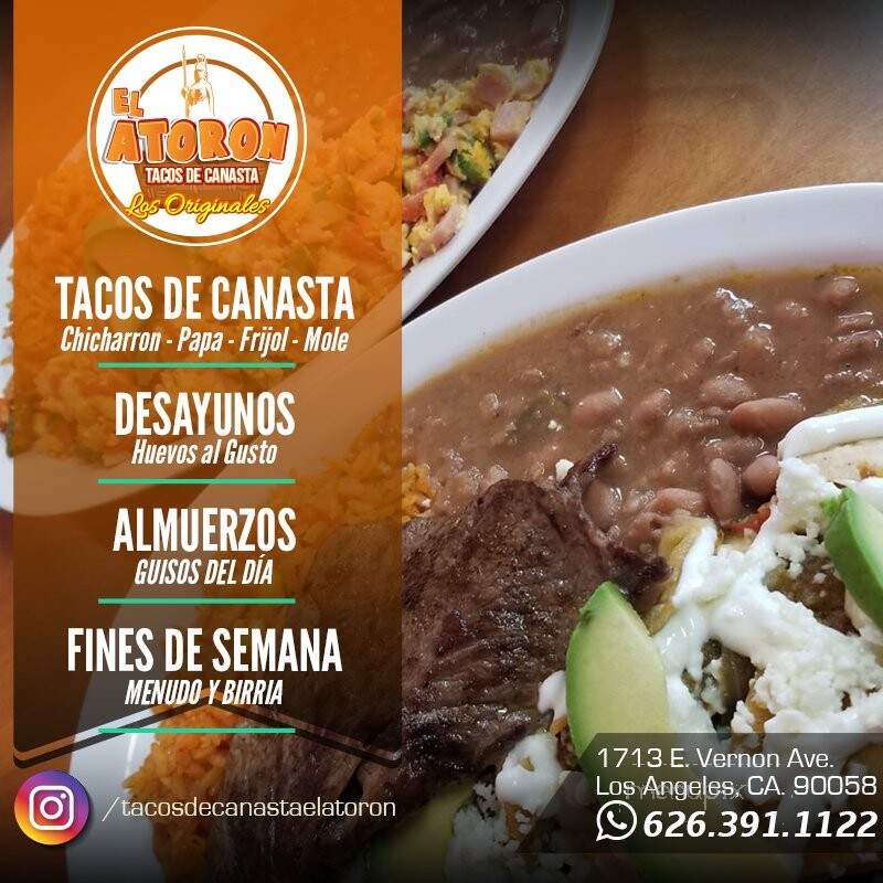El Atoron Tacos De Canasta - Vernon, CA
