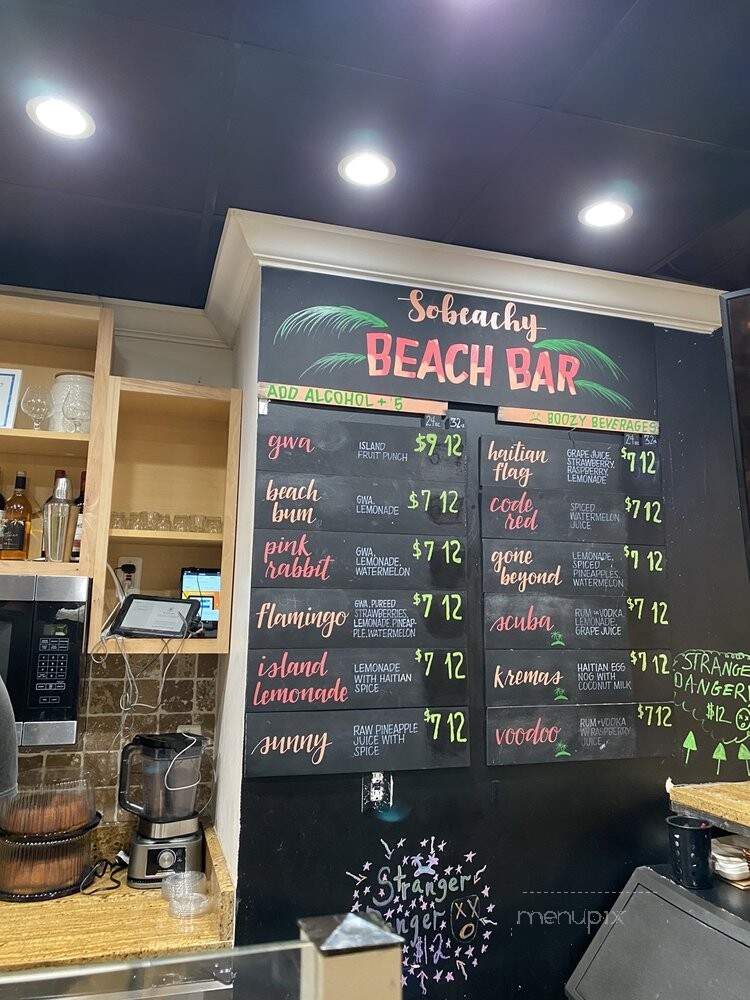 Sobeachy Haitian Cuisine - Baltimore, MD menu_pic