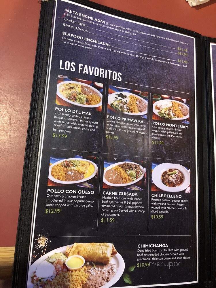 Casa Fiesta Bar & Grill - Texas City, TX menu_pic