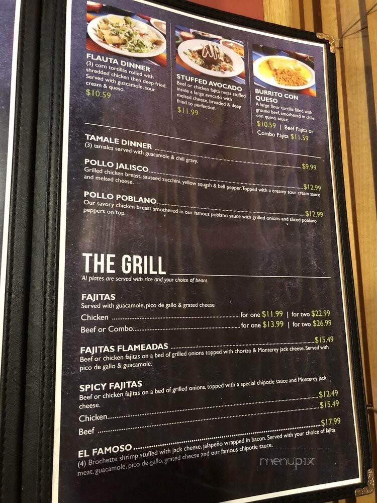 Casa Fiesta Bar & Grill - Texas City, TX menu_pic