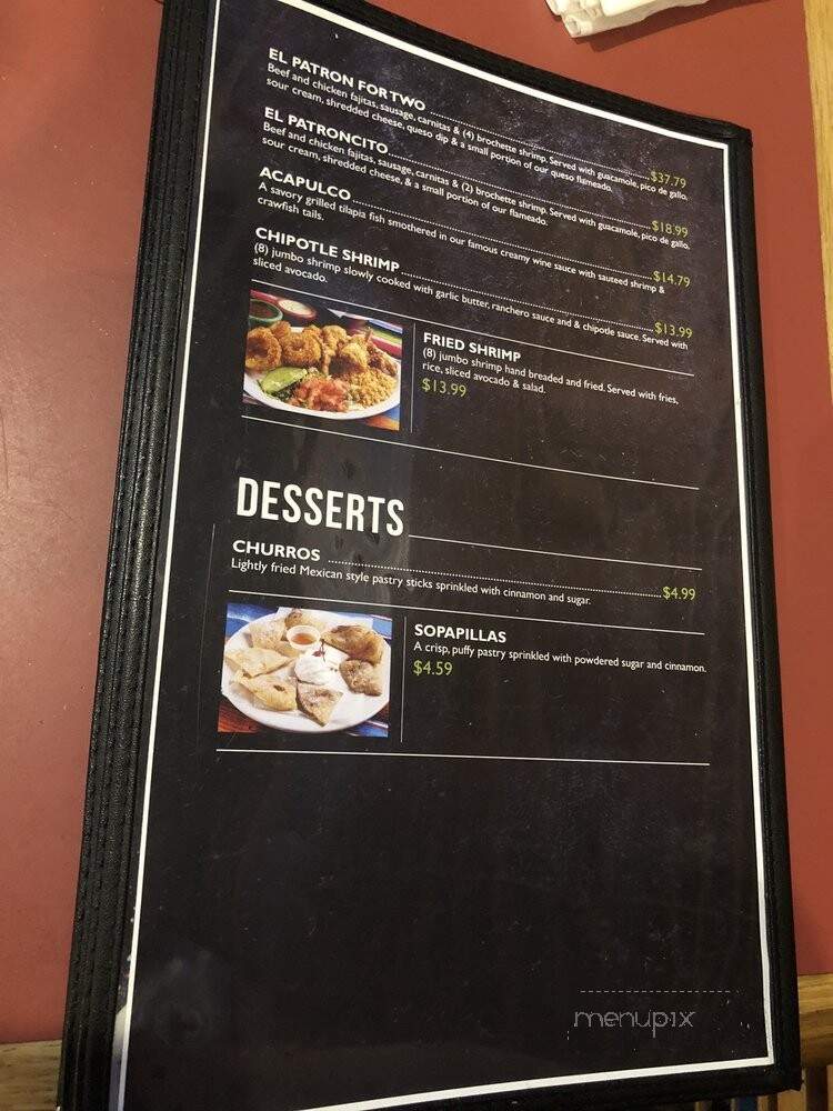Casa Fiesta Bar & Grill - Texas City, TX menu_pic