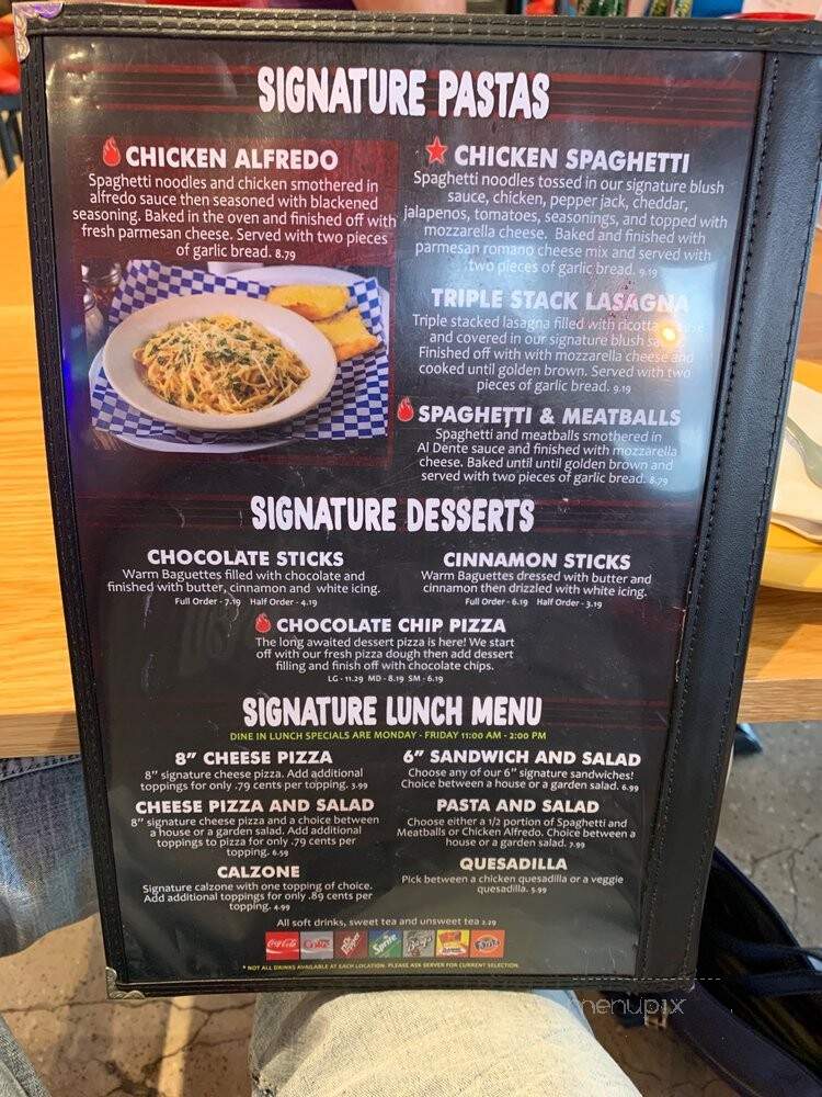 Brick Oven Pizza - Deer Park, TX menu_pic