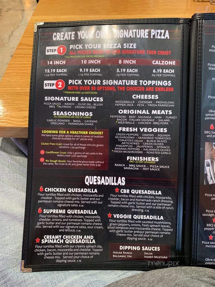 Brick Oven Pizza - Deer Park, TX menu_pic