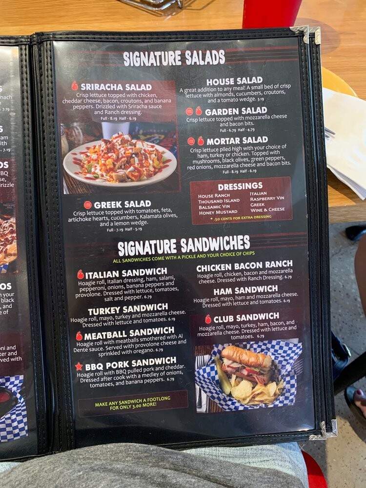 Brick Oven Pizza - Deer Park, TX menu_pic