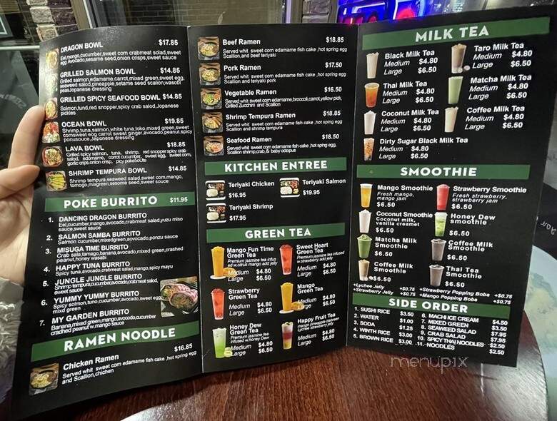 Poke Bowl Tropical Cafe - Atlantic City, NJ menu_pic