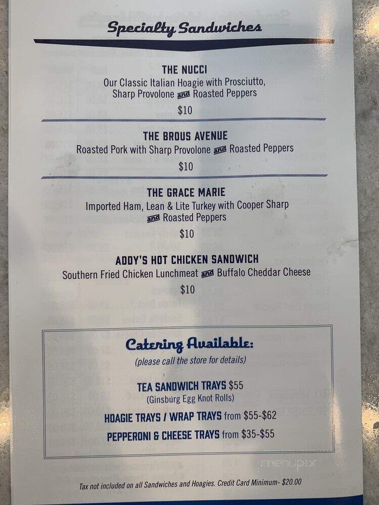 Marinucci's Deli - Philadelphia, PA