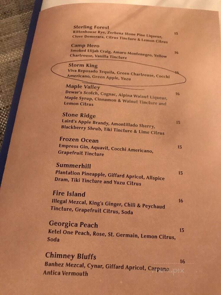 Kleins - Brooklyn, NY menu_pic