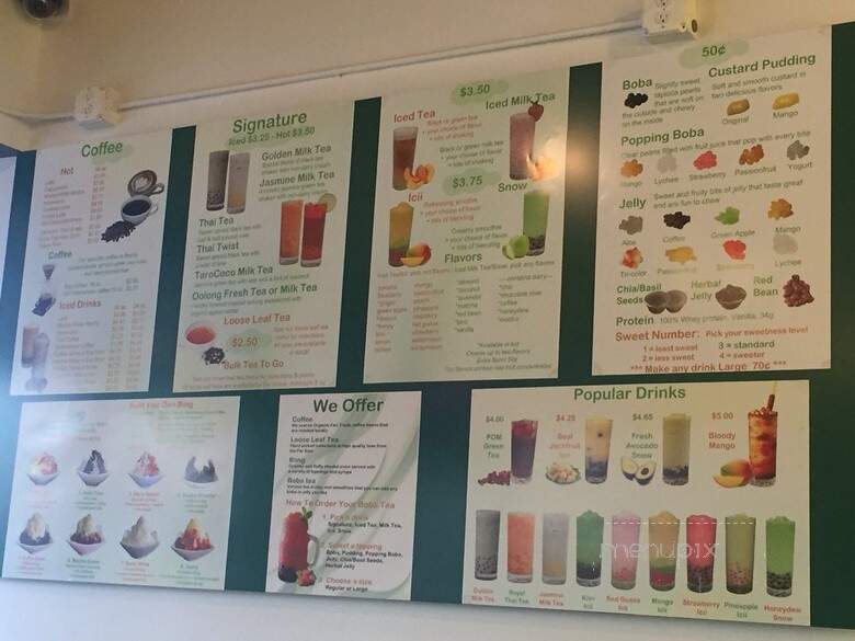Tii Cup - Roseville, MN menu_pic