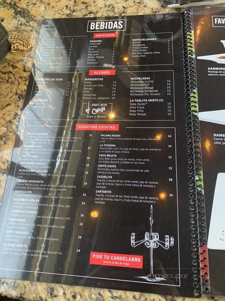Culichi Town - Sacramento, CA menu_pic