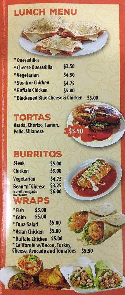 St John's Cafe - Irvine, CA menu_pic