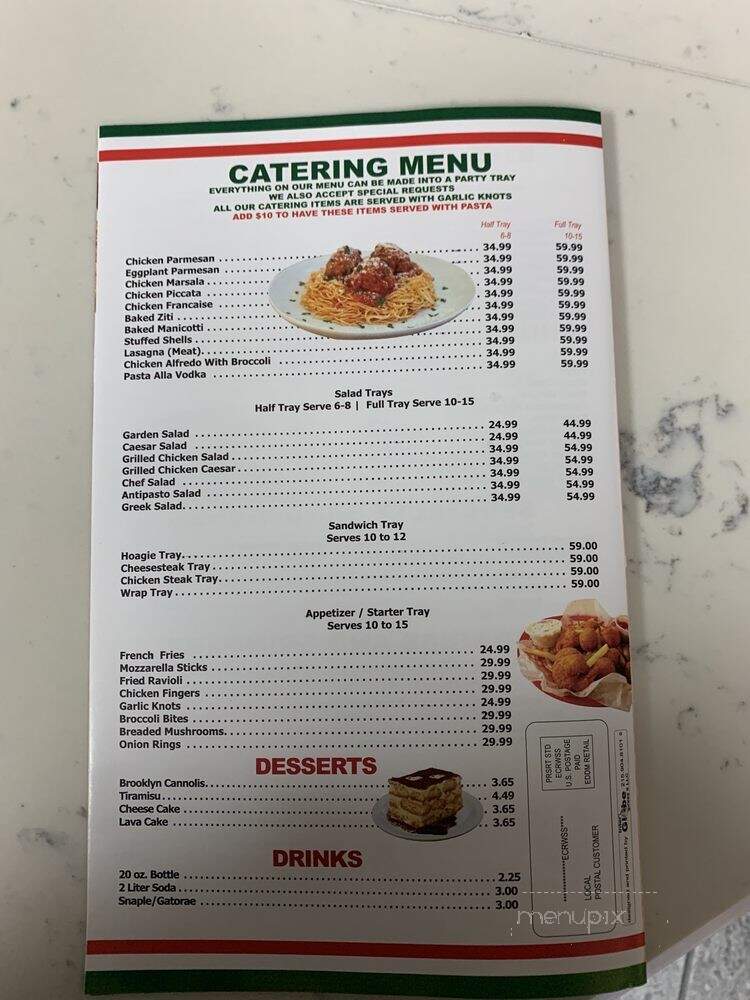 Fourno Pizza & Grill - Drexel Hill, PA menu_pic