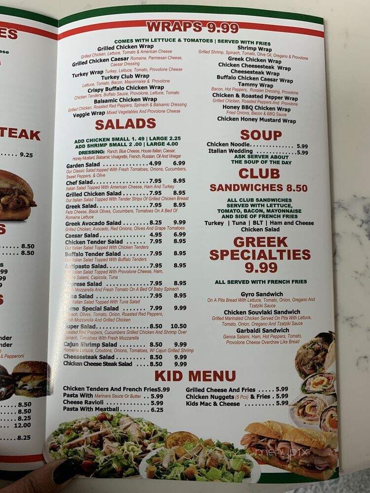 Fourno Pizza & Grill - Drexel Hill, PA menu_pic