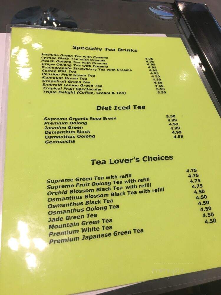 Swan Healthy Gourmet - Seattle, WA menu_pic