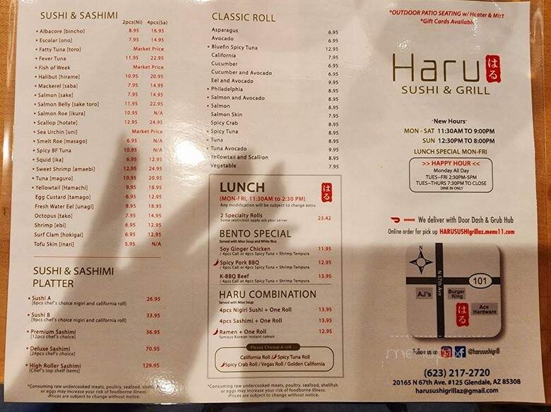 Haru Sushi And Grill - Glendale, AZ