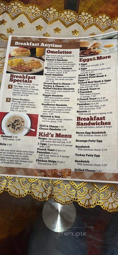 Gjenas Grill Delicious - Warren, MI menu_pic