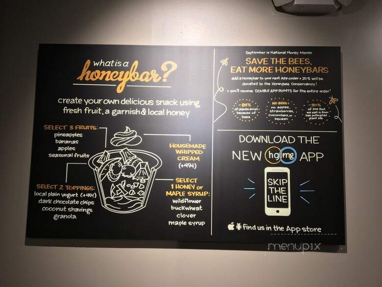 Honeygrow - Vienna, VA menu_pic