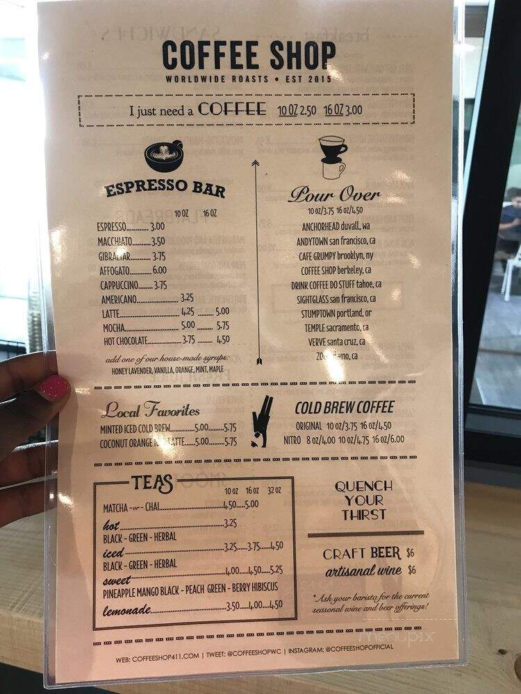 Coffee Shop - Concord, CA