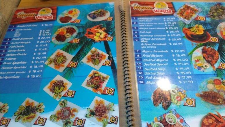Marisqueria Vallarta Mexican Grill - Nashville, TN menu_pic