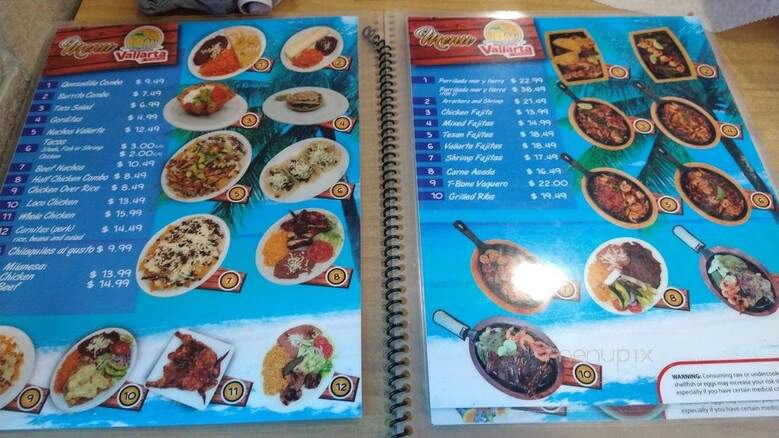 Marisqueria Vallarta Mexican Grill - Nashville, TN menu_pic