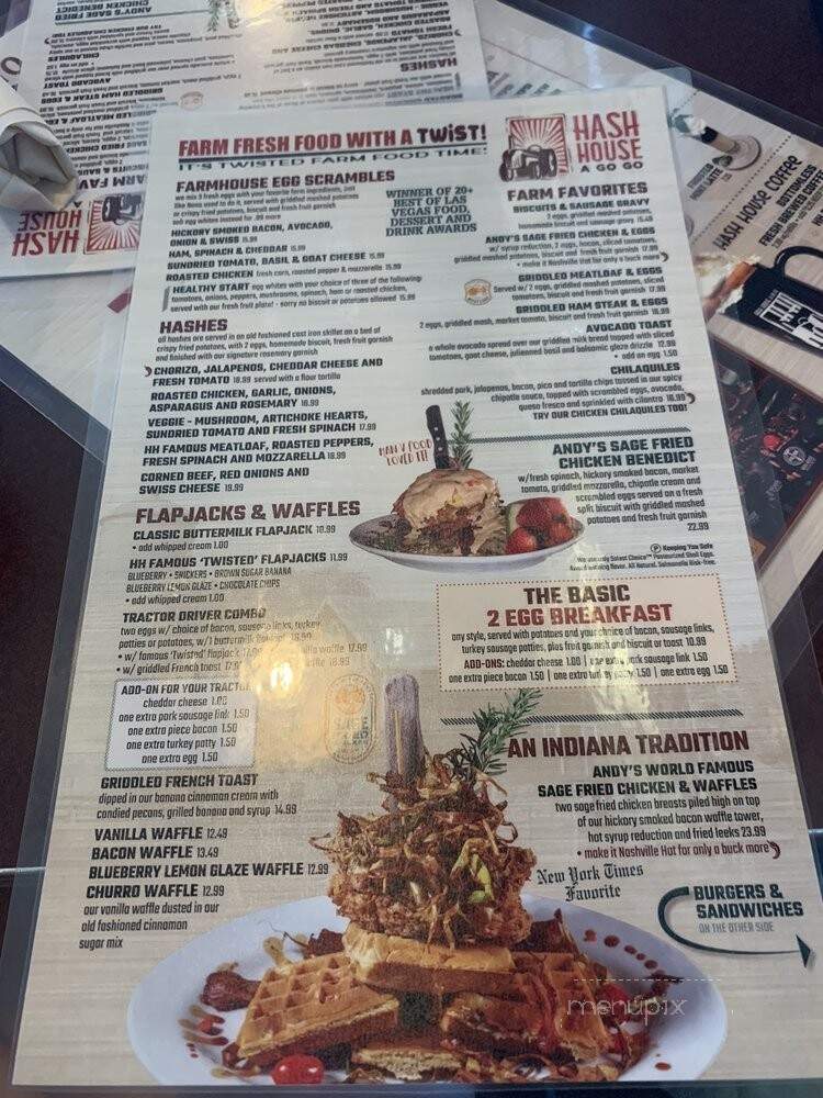 Hash House a Go Go - St George, UT menu_pic