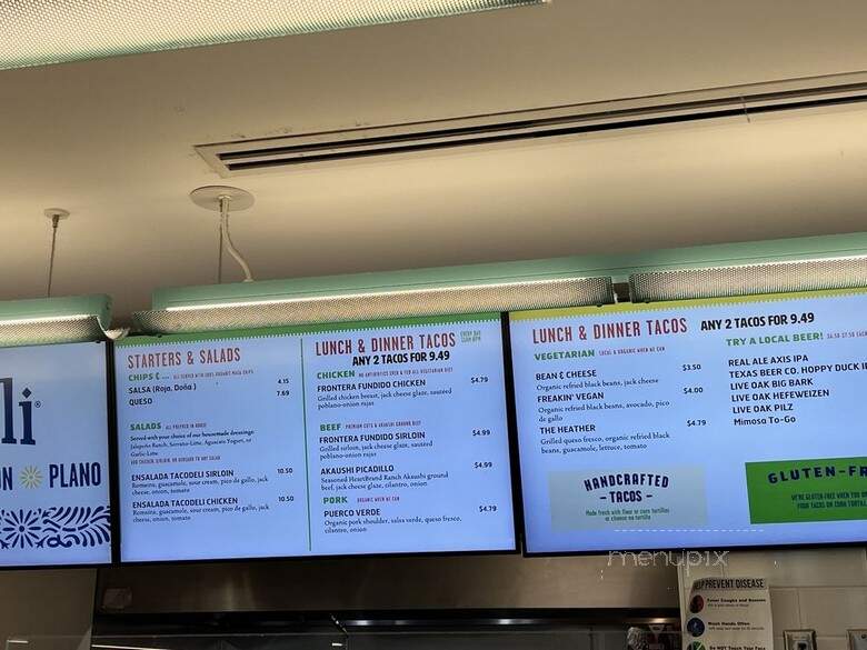 Tacodeli - Austin, TX menu_pic