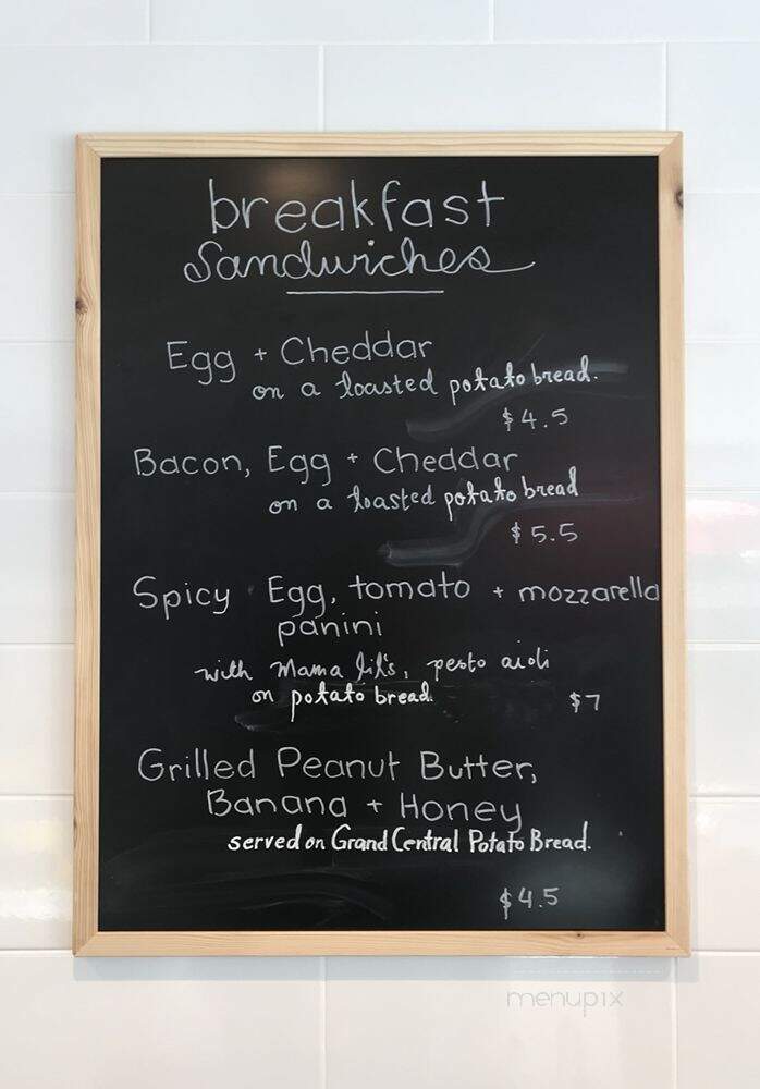 Queen Anne Coffee Co - Seattle, WA menu_pic