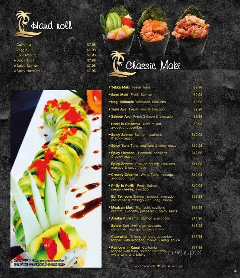 South East Asia Kaua'i - Lihue, HI menu_pic