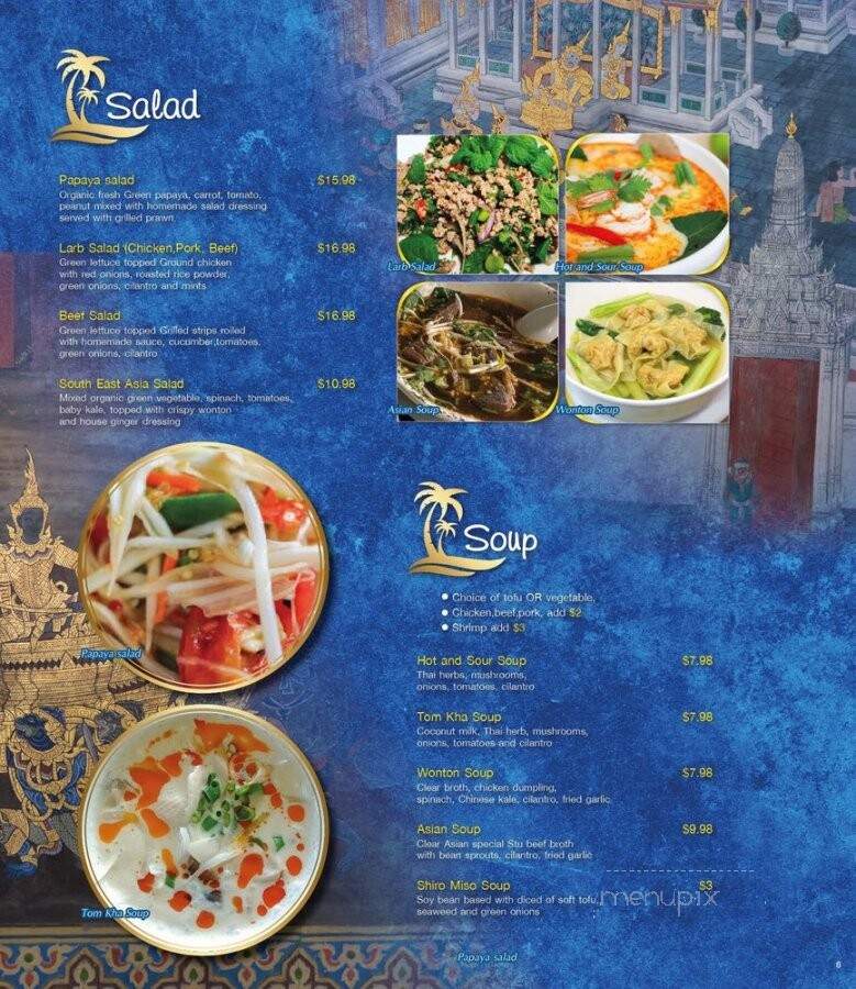 South East Asia Kaua'i - Lihue, HI menu_pic
