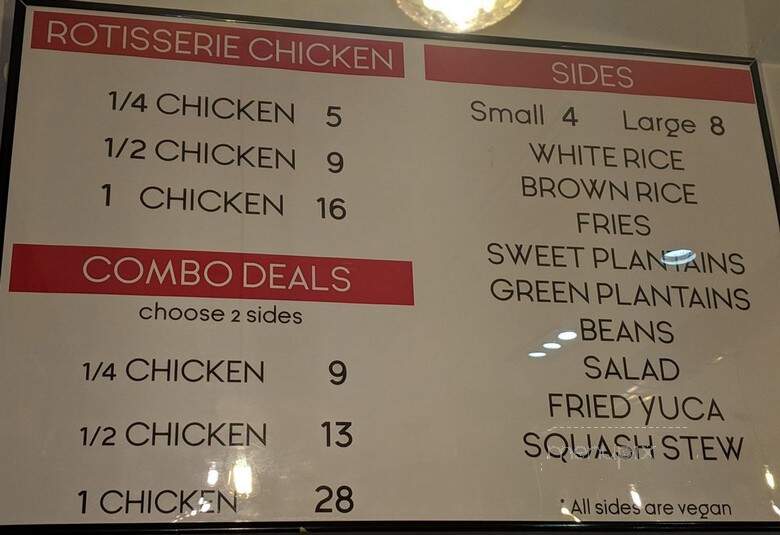 Chirp - New York, NY menu_pic