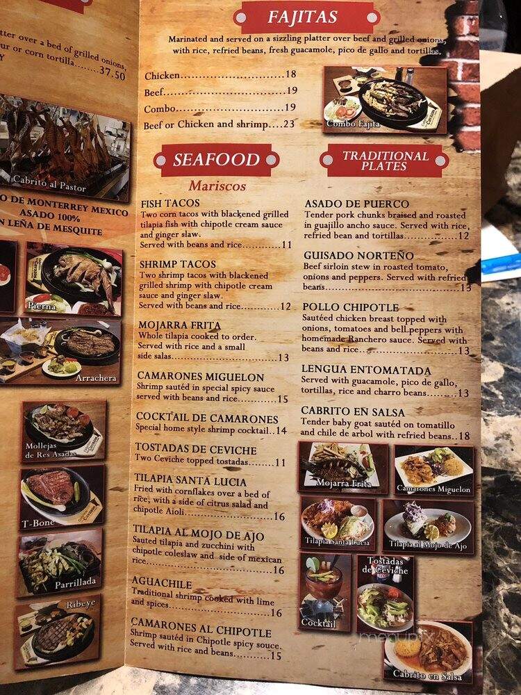 Cabritos Los Cavazos Restaurant & Cantina - Dallas, TX menu_pic