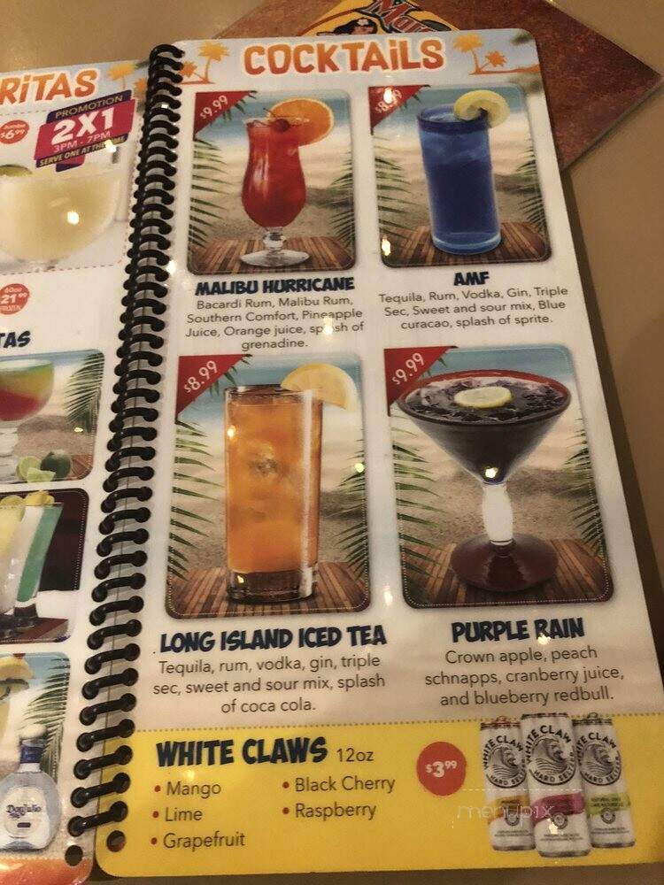 Margaronas - Valdosta, GA menu_pic