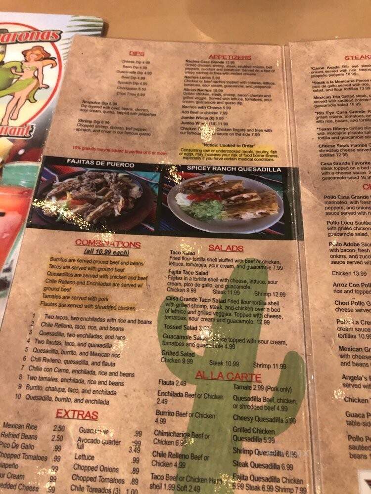 Margaronas - Valdosta, GA menu_pic
