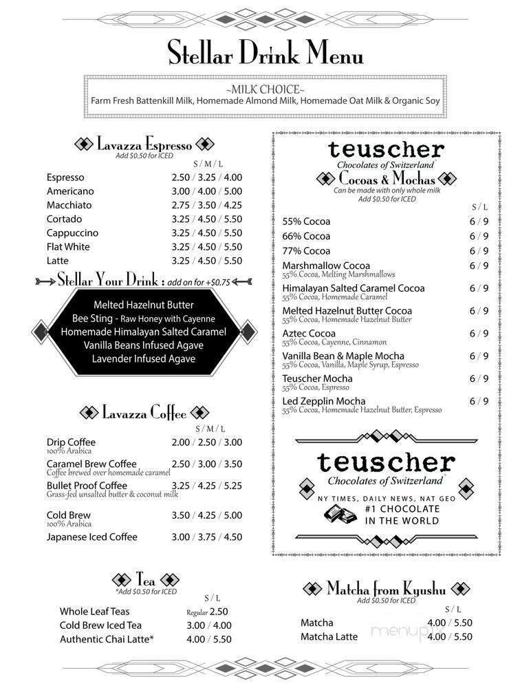 Stellar Brews - Queens, NY menu_pic