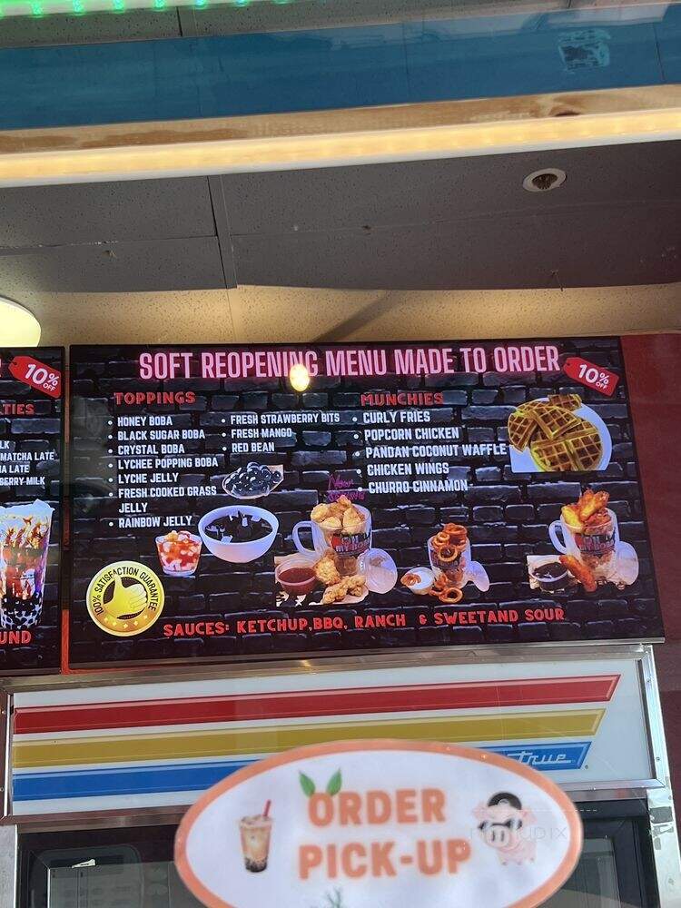Oh My Boba - San Jose, CA menu_pic