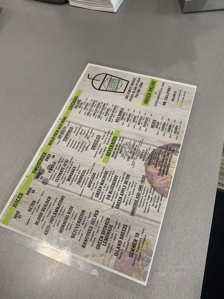 In Fine Fettle - Staten Island, NY menu_pic