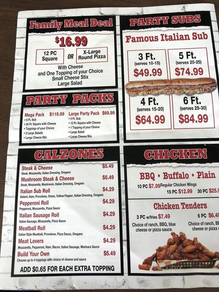 The Original Buscemis - Ann Arbor, MI menu_pic
