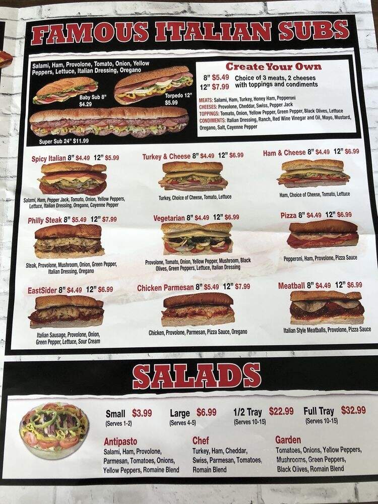 The Original Buscemis - Ann Arbor, MI menu_pic